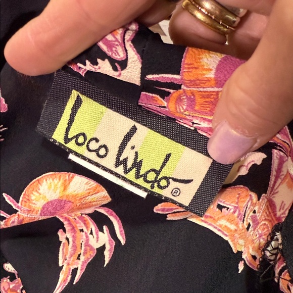 Loco Lindo Vintage Inspired Western Covered Wagon Print Dress XS/S - Picture 8 of 10